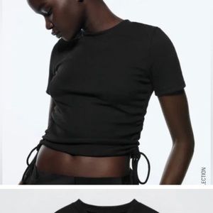 Zara Ruched Side Top